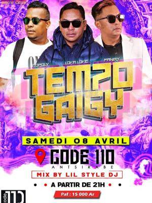 Tempo gaigy Showcase Code 110 Antsirabe