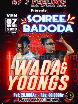 Showcase Wada & Yoongs Soirée badoda - By J Feeling Restaurant-Bar-Karaoke-Cabaret Antsakaviro