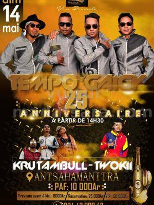 Tempo gaigy , krutam bul , Twokii - Showcase Antsahamanitra