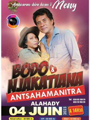 Njakatiana & Bodo - Amboaran-kira hoan'i Nent - Concert - Antsahamanitra