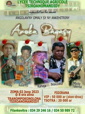 Anoka Bagasy Concert Tranompokonolona Tsiroanomandidy - Madagasikara