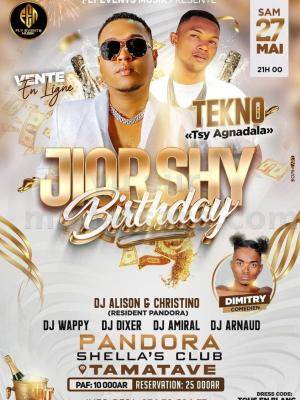 Jior Shy birthdayShowcase Le Pandora Shellas tamatave 501