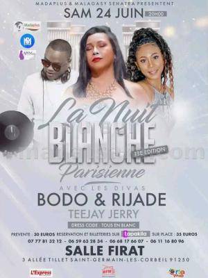 Bodo & Rijade - La nuit blanche parisienne - Salon Firat Saint-Germain Les Corbeil