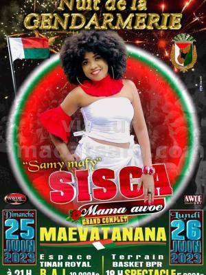 Nuit de la gendarmerie - Sisca - Concert Espace Tinah Royal Maevatanana