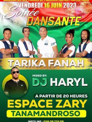 Fanah Diner/Soirée dansant(e) Espace Zary Antanamandroso Ambatondrazaka