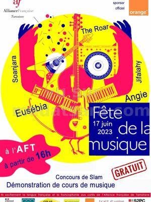 Fête de la musique - AF - Alliance Française Toamasina avec Eusebia , Soanjara , Angie , Jifalah