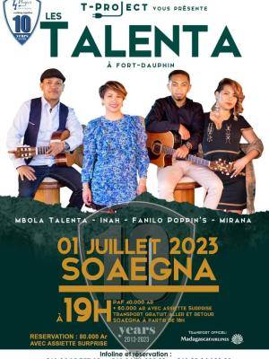 Les Talenta Concert Soaegna Fort-Dauphin