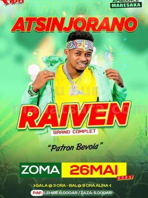 Raiven Jack's Showcase Atsinjorano