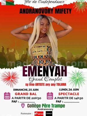 Emenyah Concert Collège Père Trampe Andranovory