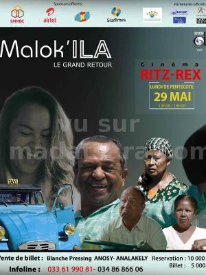 Malok'ILA le grand retour Cinéma Cinema Ritz