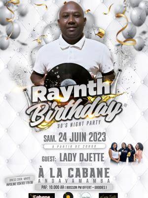 Dj Raynth birthday - Cabane Lounge Bar Karaoke Andavamamba