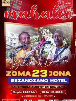 Mahaleo Concert Bezanozano Hotel Moramanga