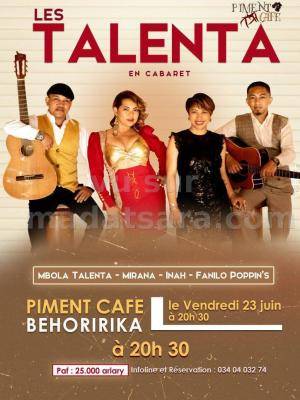 Les Talenta - Concert Piment Café Behoririka