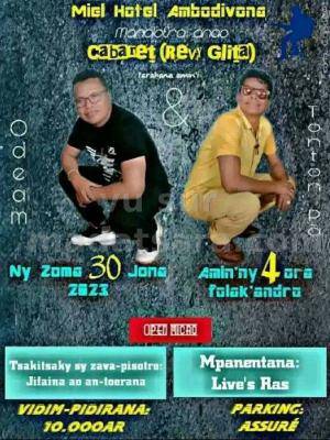 Cabaret revy glita - Hotel Miel Ambodivona Tonton Pa , Odeam