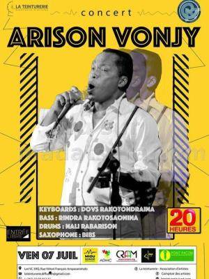 Arison Vonjy Concert La Teinturerie - Is'Art Ampasanimalo