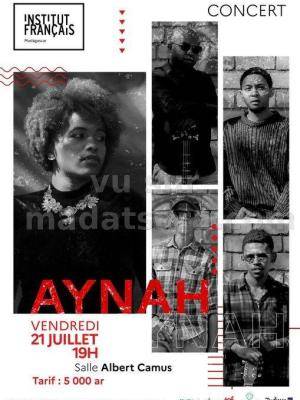 Aynah Olivaress Concert IFM - Institut Français de Madagascar