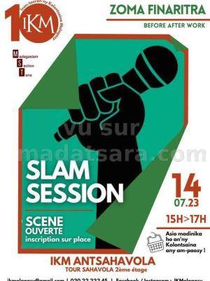 Slam session - Zoma finaritra IKM Ivon-toeran'ny Kolontsaina Malagasy