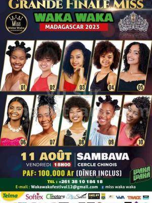 Grande finale miss waka waka madagascar 2023