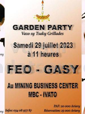 Garden party - Vazo sy Tsaky grillades