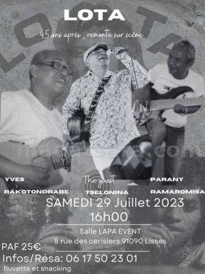 Lota remonte sur scène 45 ans après