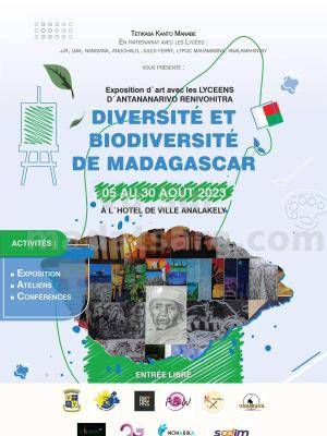 Exposition d'art avec les lycéens d'Antananarivo - Diversité et biodiversité de Madagascar