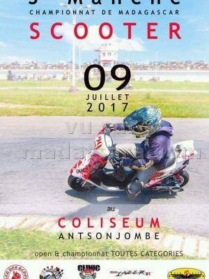3e manche championnat de Madagascar de scooter - Coliseum Antsonjombe