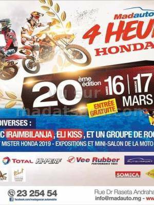 4 heures Honda 20e édition SRK Imerintsiatosika