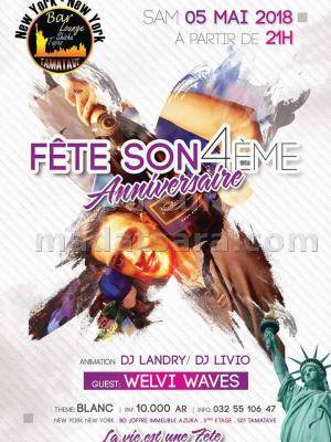 4eme anniversaire New York New York Tamatave