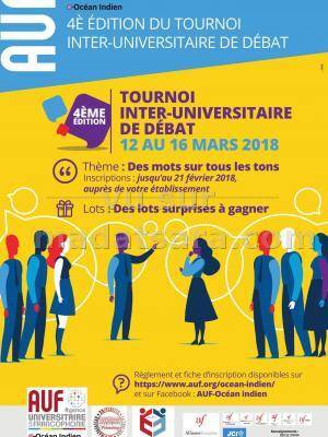 4ème édition du tournoi inter-universitaire de débat