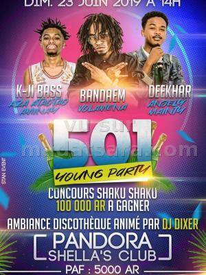 501 young party Le Pandora CLUB tamatave 501