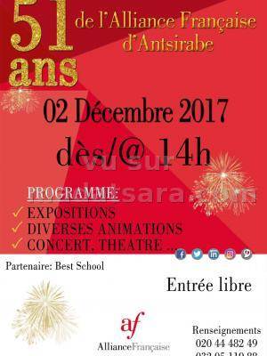 51 ans de AF - Alliance Française d'Antsirabe