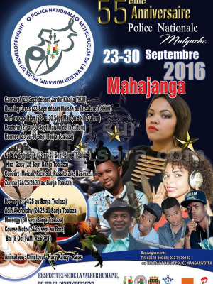 55è anniversaire Police Nationale malagasy - Mahajanga