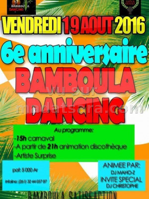 6è anniversaire Bamboula dancing - Bamboula