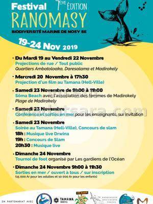 7eme Edition du Festival Ranomasy