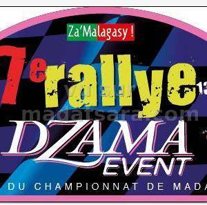 7ème Rallye Dzama event - 2ème manche du championnat de Madagascar.