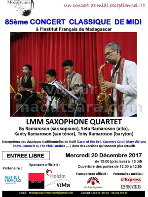 85è concert classique de Midi à IFM - Institut Français de Madagascar‍