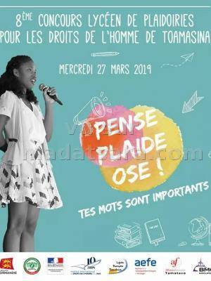 8e concours lycéen de plaidoiries pour les droits de l'homme de Toamasina