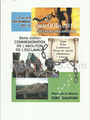 8ème édition commémoration de l'abolition de l'esclavage - Place de la Mairie Fort-Dauphin