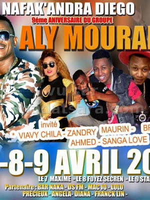 9è anniversaire du groupe Aly Mourad‍ - Nafak'Andra Diego