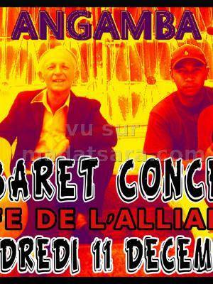 Angamba - Cabaret concert Trio de guitare - Café de l'Alliance