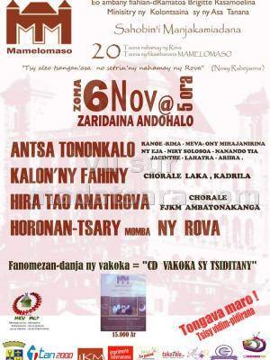 Antsa tononkalo, Kalon'ny fahiny, Hira tao anaty rova, Horonan-tsary moma ny rova - Zaridaina Andohalo