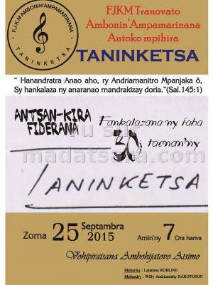 Antsan-kira fiderana - Fankalazana ny faha-50 taonan'ny Taninketsa ao Vohipiraisana Ambohijatovo Atsimo