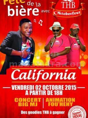 BIG MJ, Fou'Hehy - Fête de la bière avec THB Oktoberfest au California