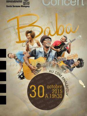 Baba en concert au CGM Analakely