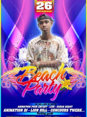 Beach Party à Sainte Marie