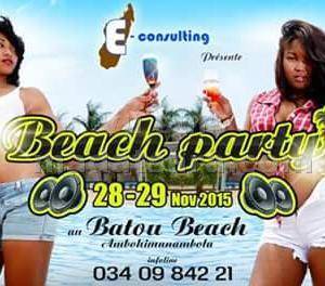 Beach Party au batou Beach Ambohmanambola