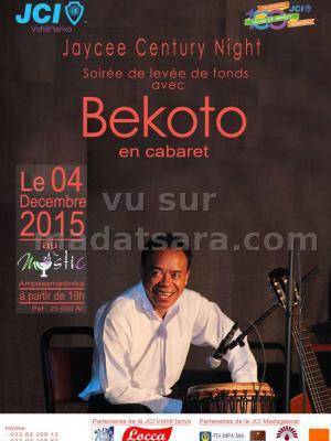 Bekoto en concert au Mystic Ampasamadinika