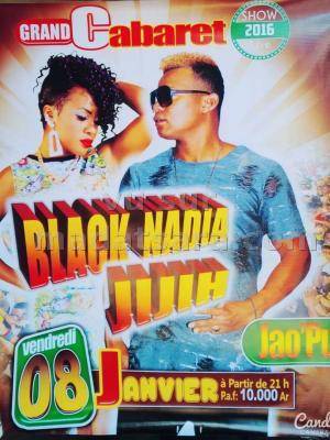 Black Nadia et Jijih - grand cabaret au Jao's Pub