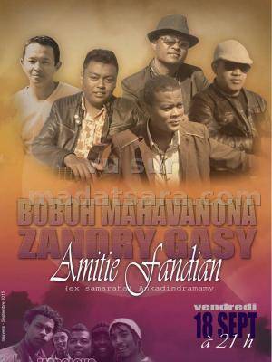 Boboh Mahavanona et Zandry Gasy cabaret au Amitié Fandian - Invité Maroloko