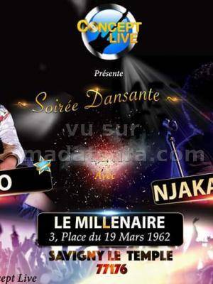 Bodo et Njakatiana - Soirée dansante - Le Millénaire